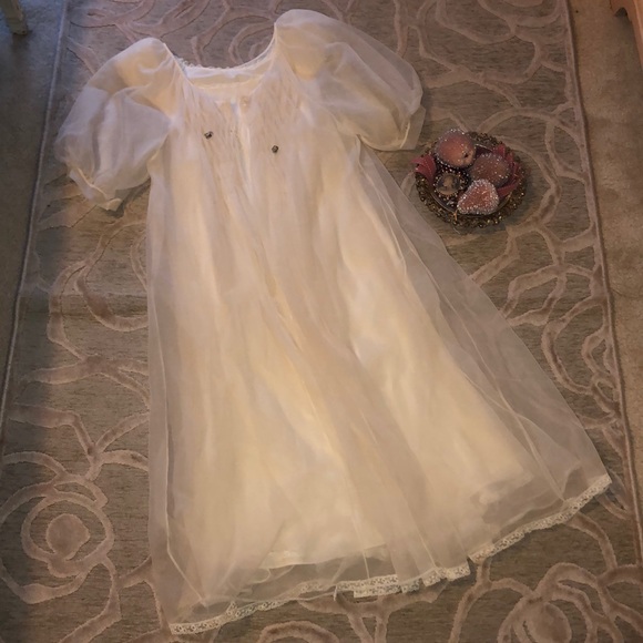 Miss Elaine Other - VINTAGE🌷MISS ELAINE🌷White negligee pegnoir set